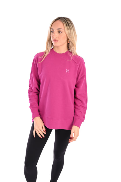 Post Class Relax Sweater - Orchid Pink