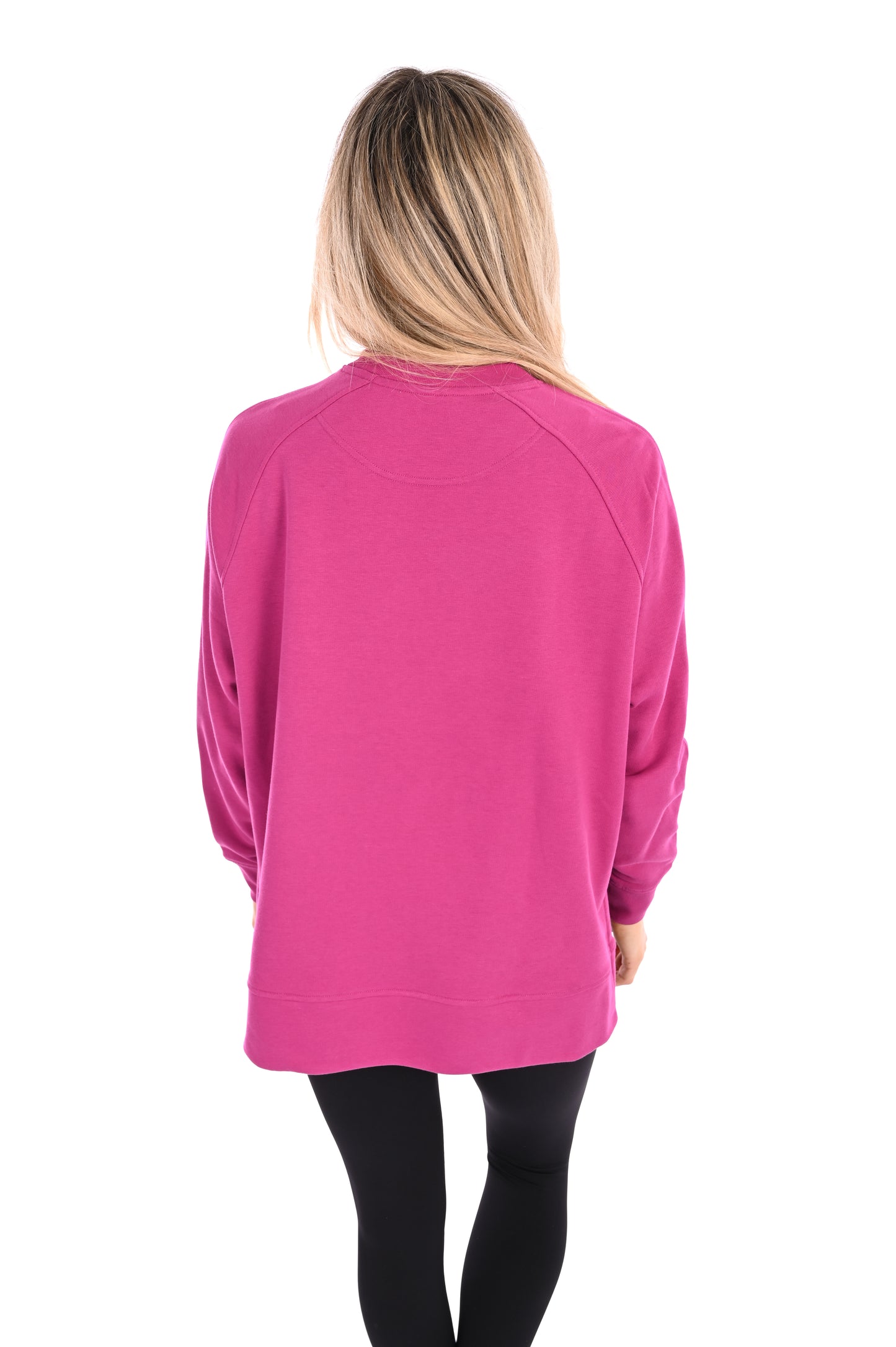 Post Class Relax Sweater - Orchid Pink