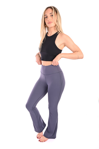 Flared Leggings - Storm Grey