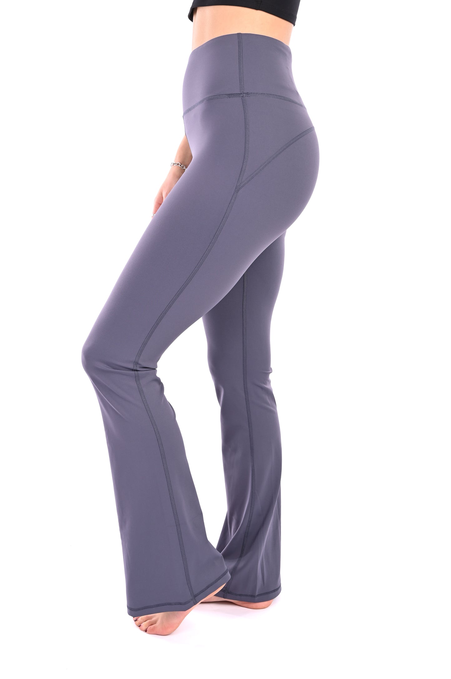 Flared Leggings - Storm Grey