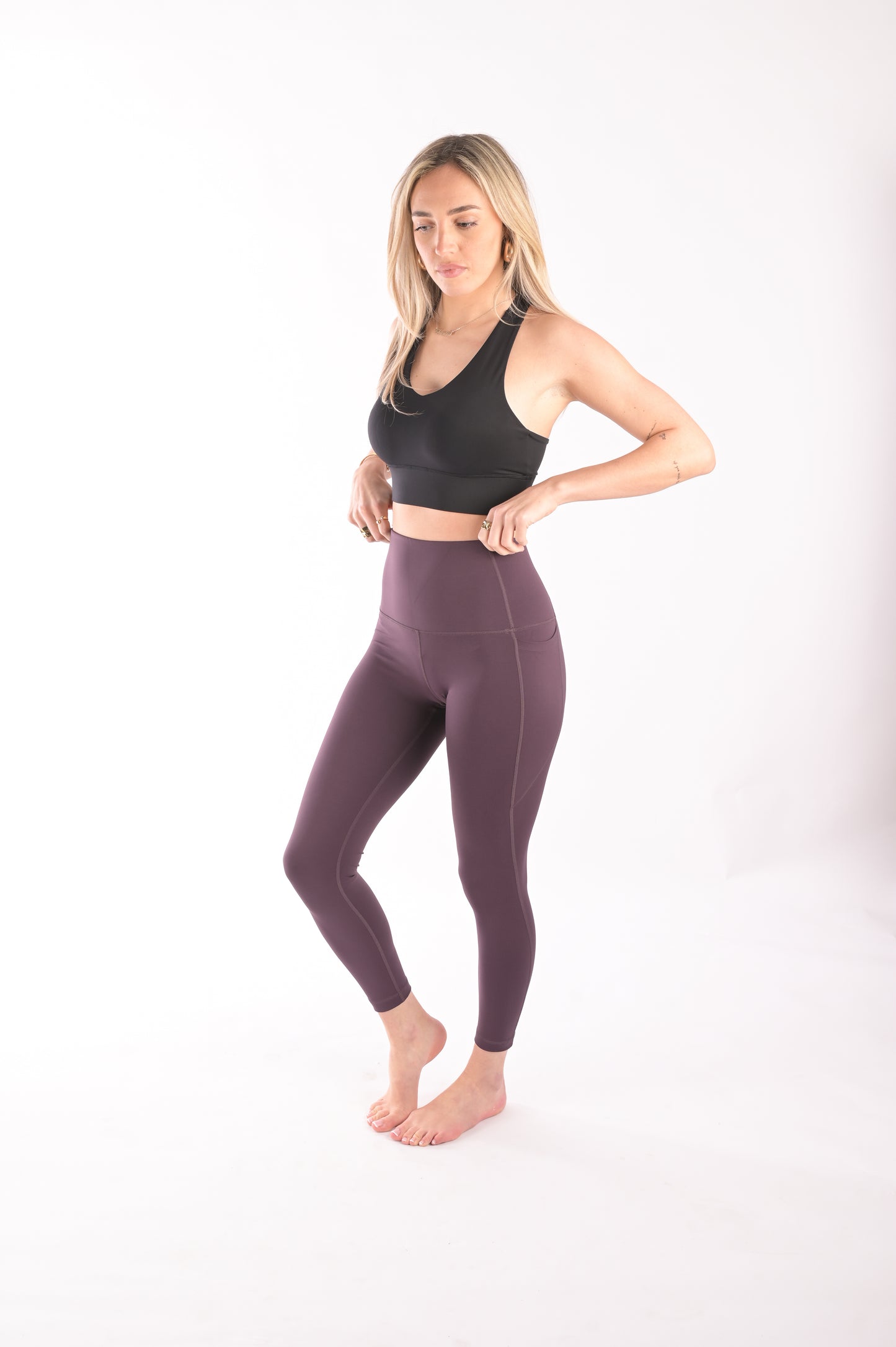 Ultras Leggings - Aubergine