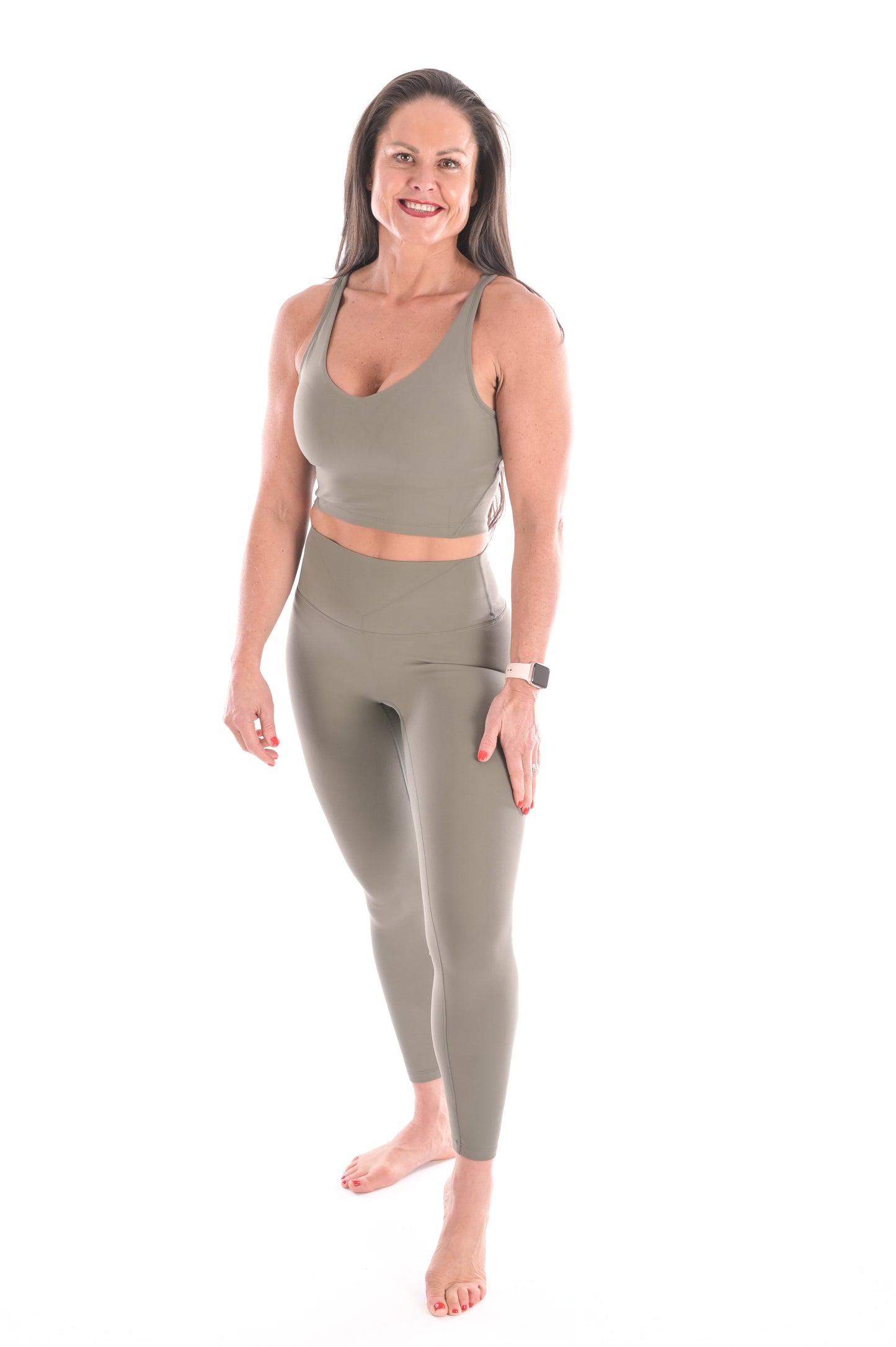 Classic Crop Top - Soft Khaki